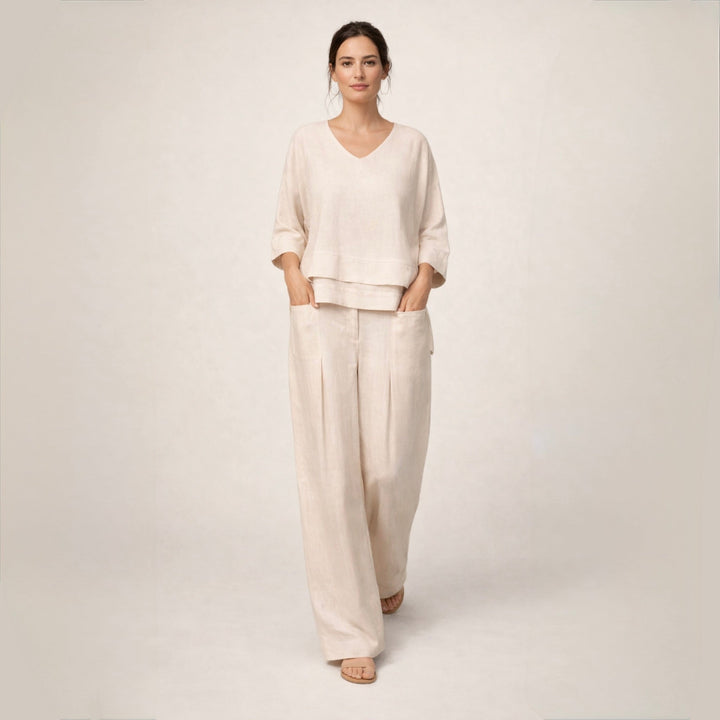 Andrea | Conjunto oversize con pantalón ancho
