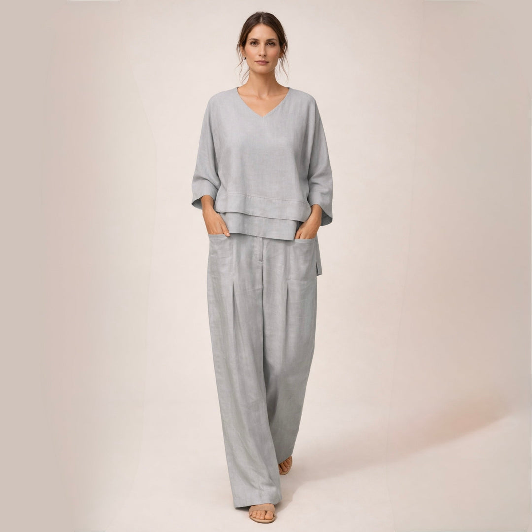Andrea | Conjunto oversize con pantalón ancho
