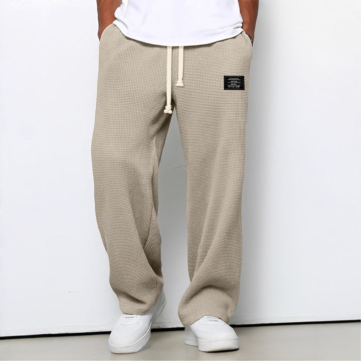 Andrés | Pantalón ancho con cintura elástica