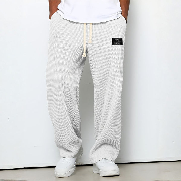 Andrés | Pantalón ancho con cintura elástica