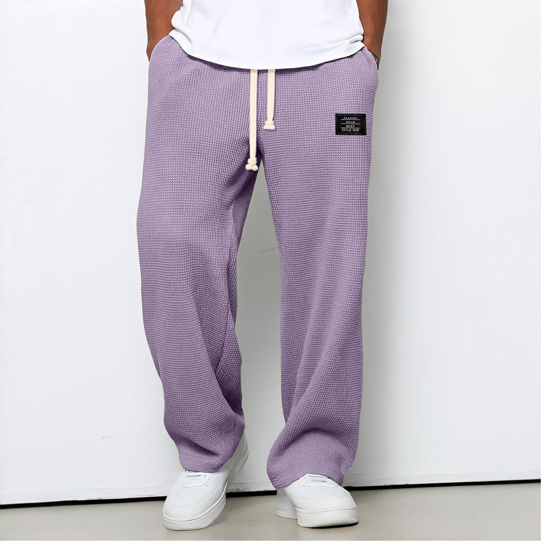 Andrés | Pantalón ancho con cintura elástica
