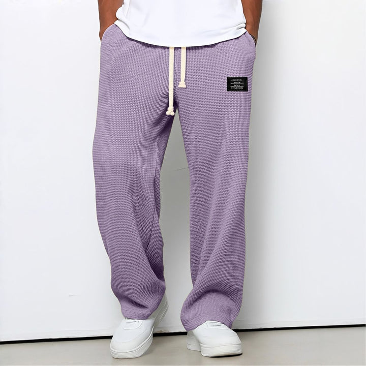 Andrés | Pantalón ancho con cintura elástica