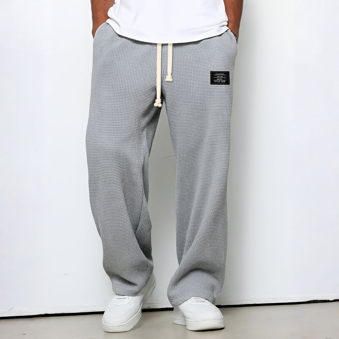 Andrés | Pantalón ancho con cintura elástica