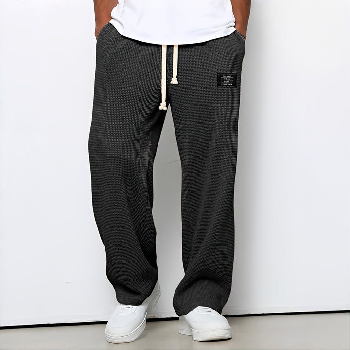 Andrés | Pantalón ancho con cintura elástica