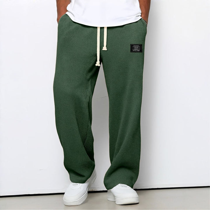 Andrés | Pantalón ancho con cintura elástica