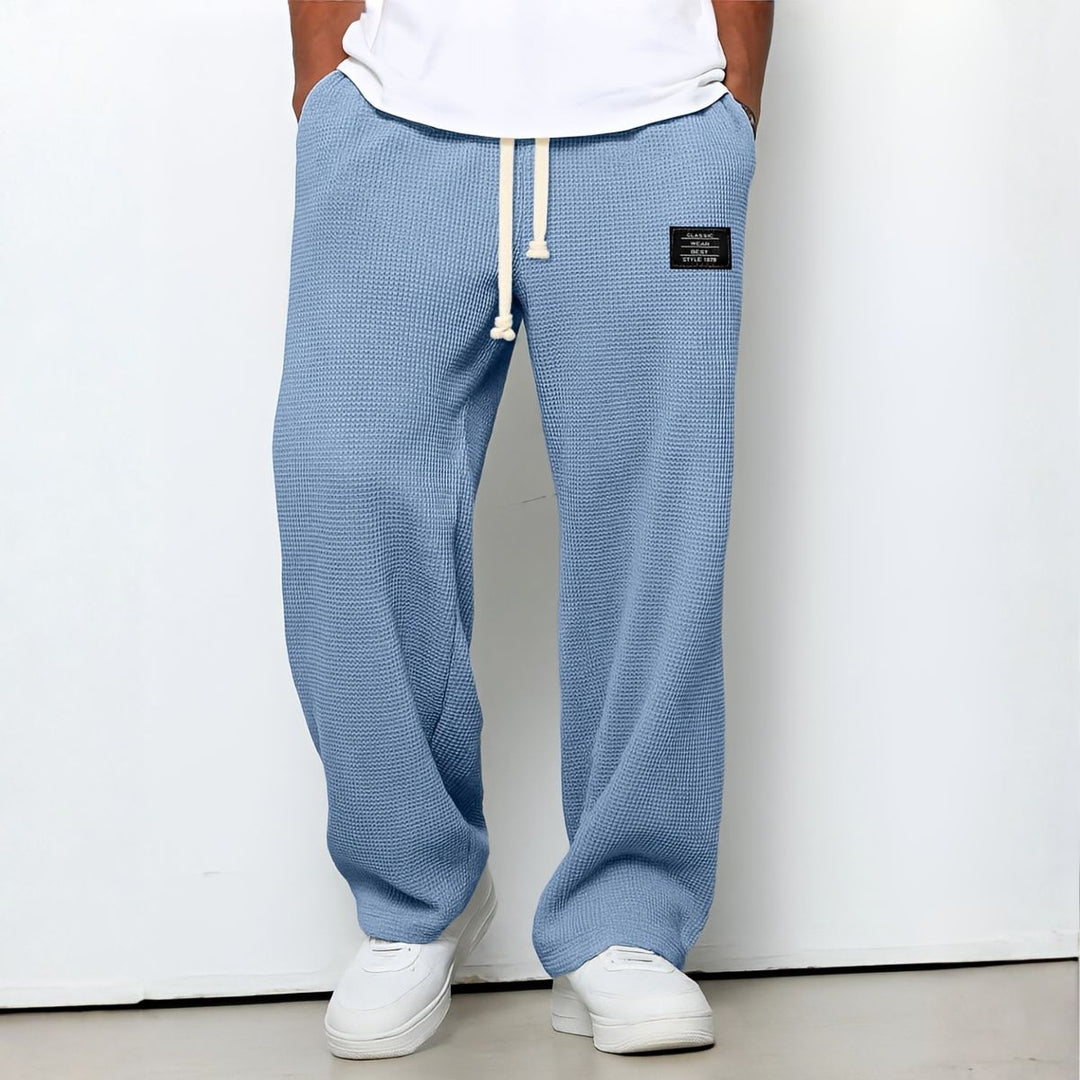 Andrés | Pantalón ancho con cintura elástica