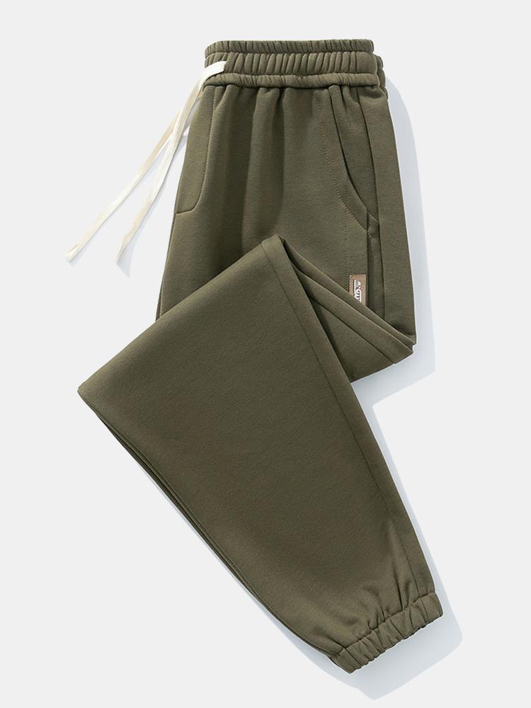 Antolín | Pantalón jogger de algodón con cordón
