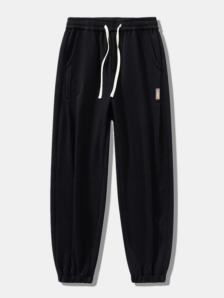 Antolín | Pantalón jogger de algodón con cordón
