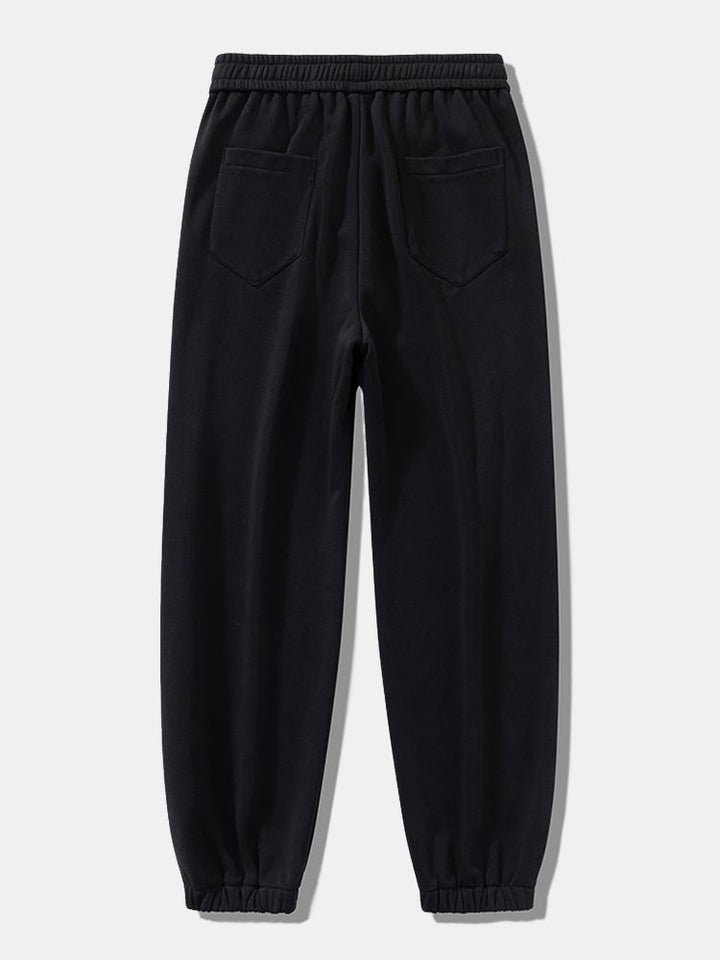 Antolín | Pantalón jogger de algodón con cordón