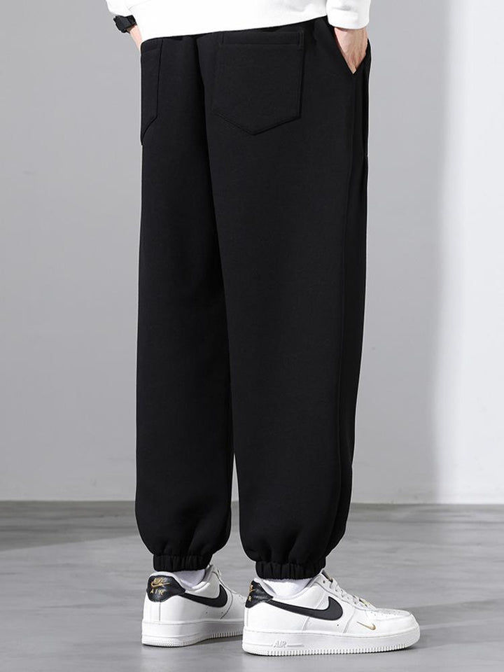 Antolín | Pantalón jogger de algodón con cordón