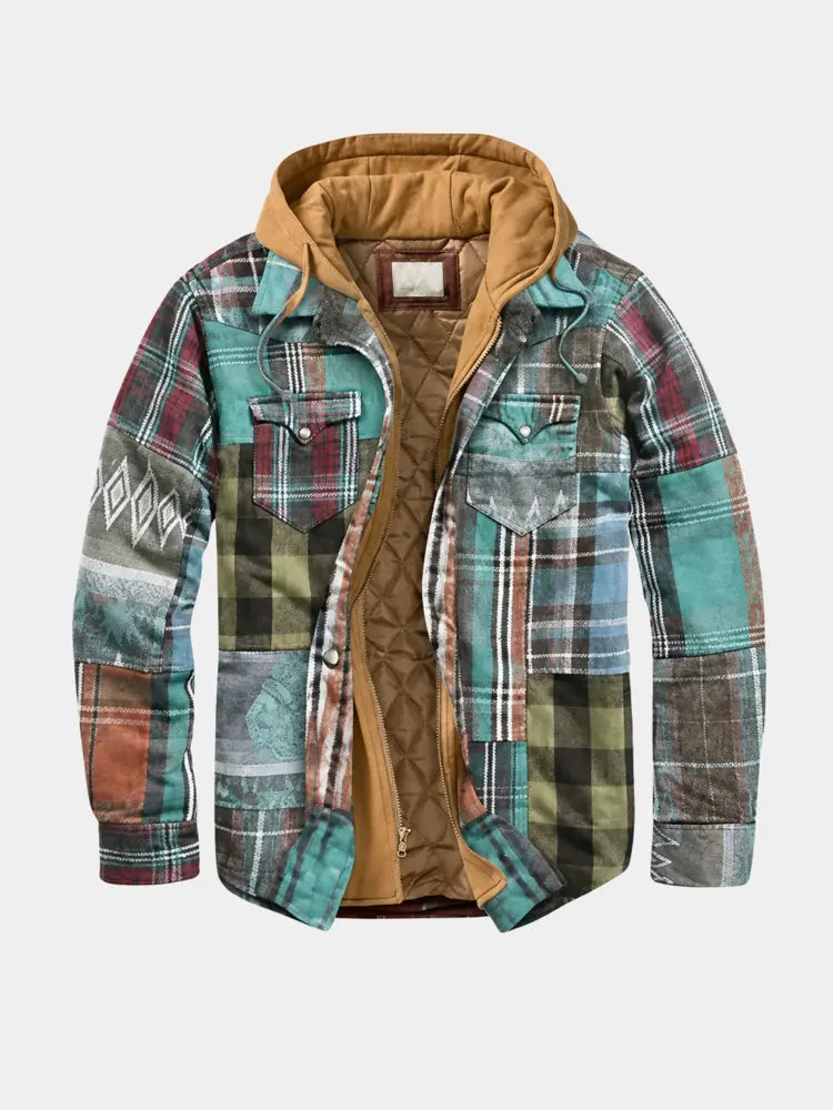 Antonio | Chaqueta patchwork de cuadros