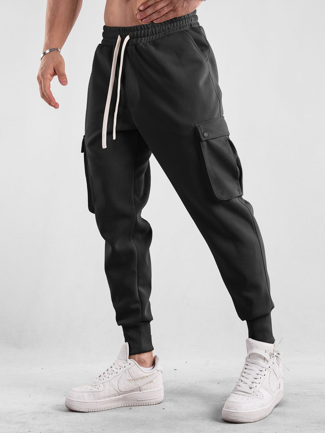 Apolinar | Pantalón jogger cargo con cordón