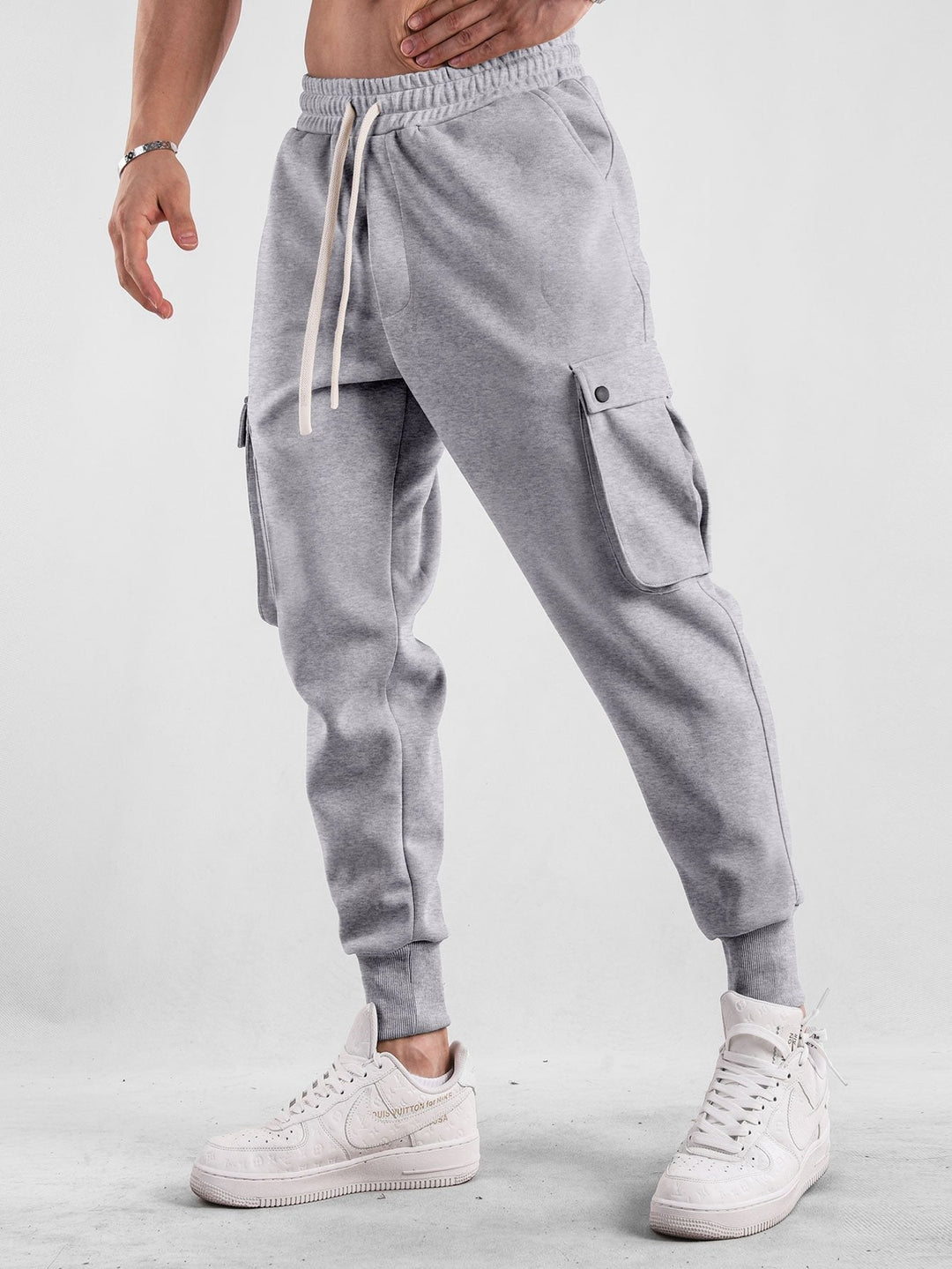 Apolinar | Pantalón jogger cargo con cordón