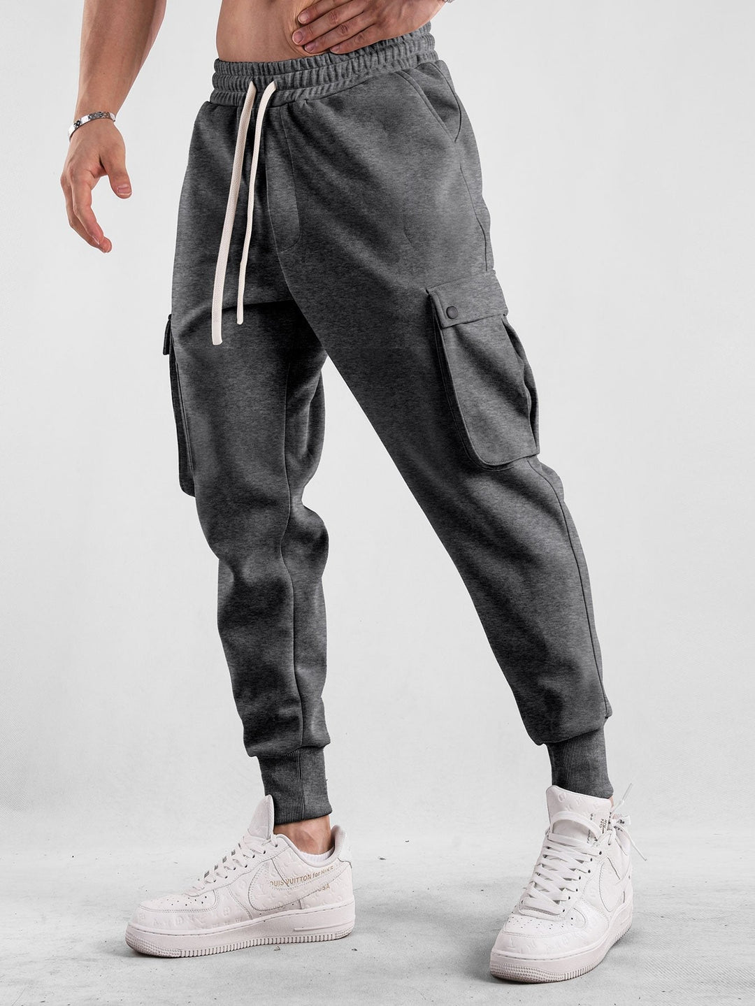 Apolinar | Pantalón jogger cargo con cordón