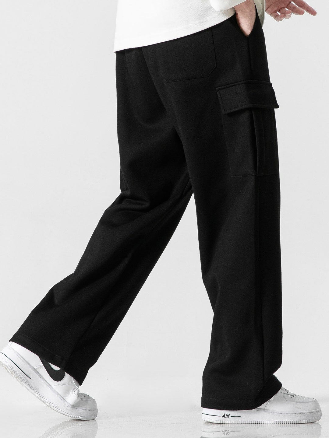 Arsenio | Pantalón cargo de punto de corte relajado