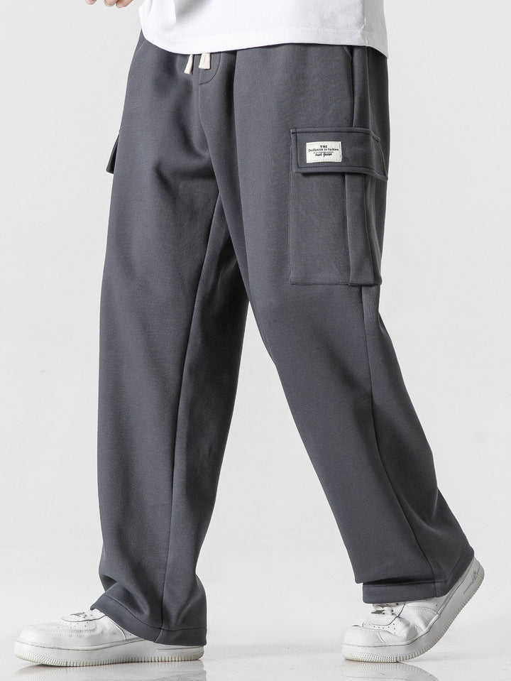 Arsenio | Pantalón cargo de punto de corte relajado