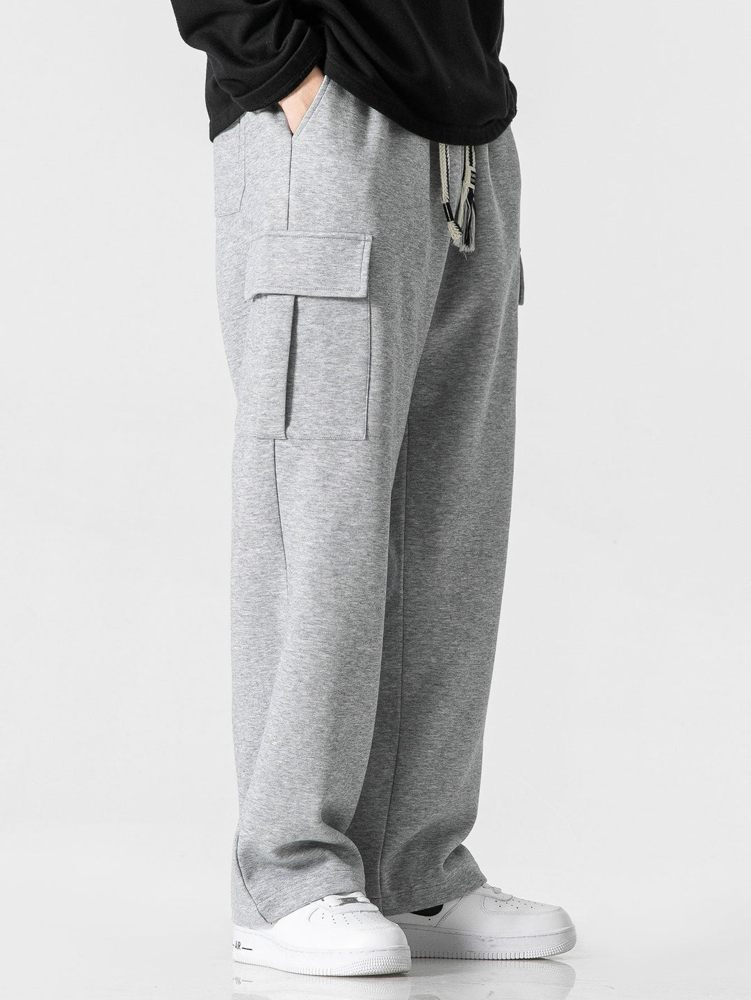 Arsenio | Pantalón cargo de punto de corte relajado
