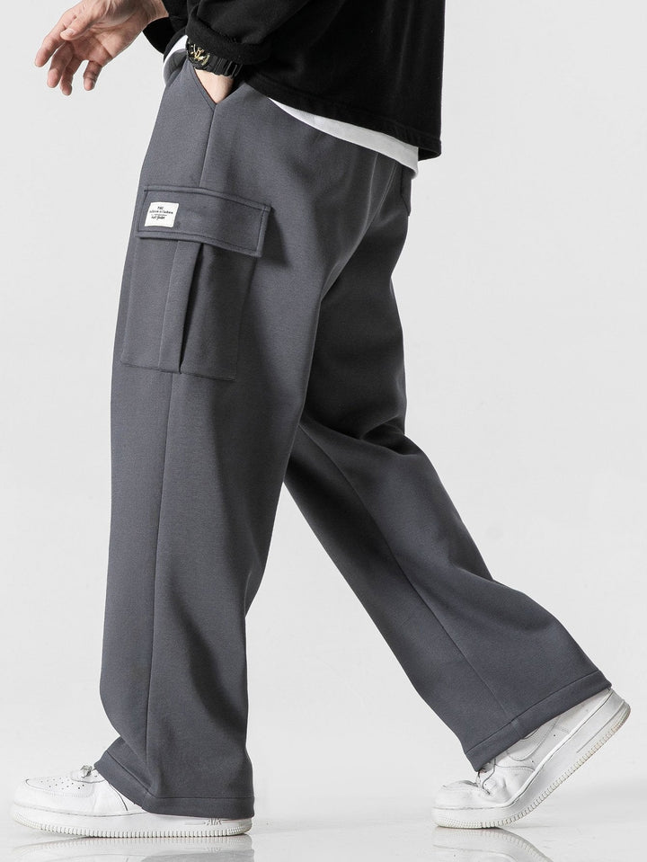 Arsenio | Pantalón cargo de punto de corte relajado
