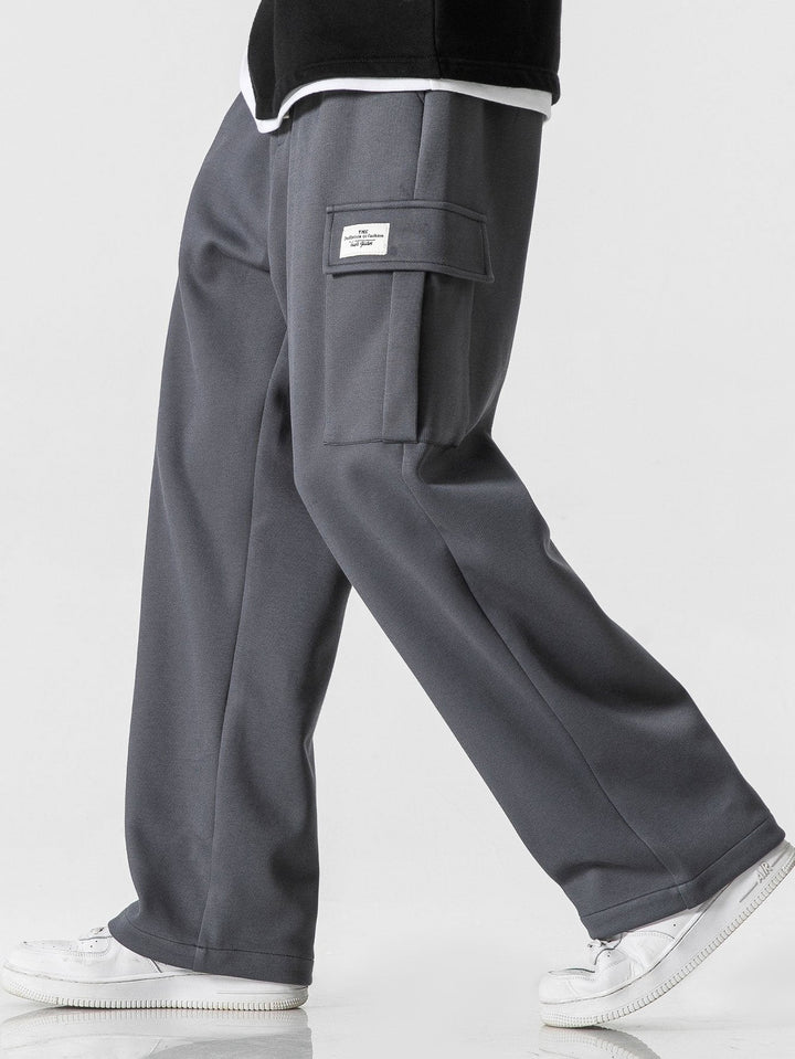 Arsenio | Pantalón cargo de punto de corte relajado