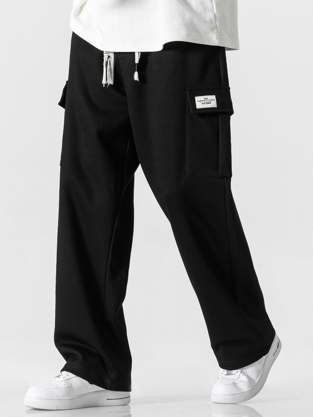 Arsenio | Pantalón cargo de punto de corte relajado
