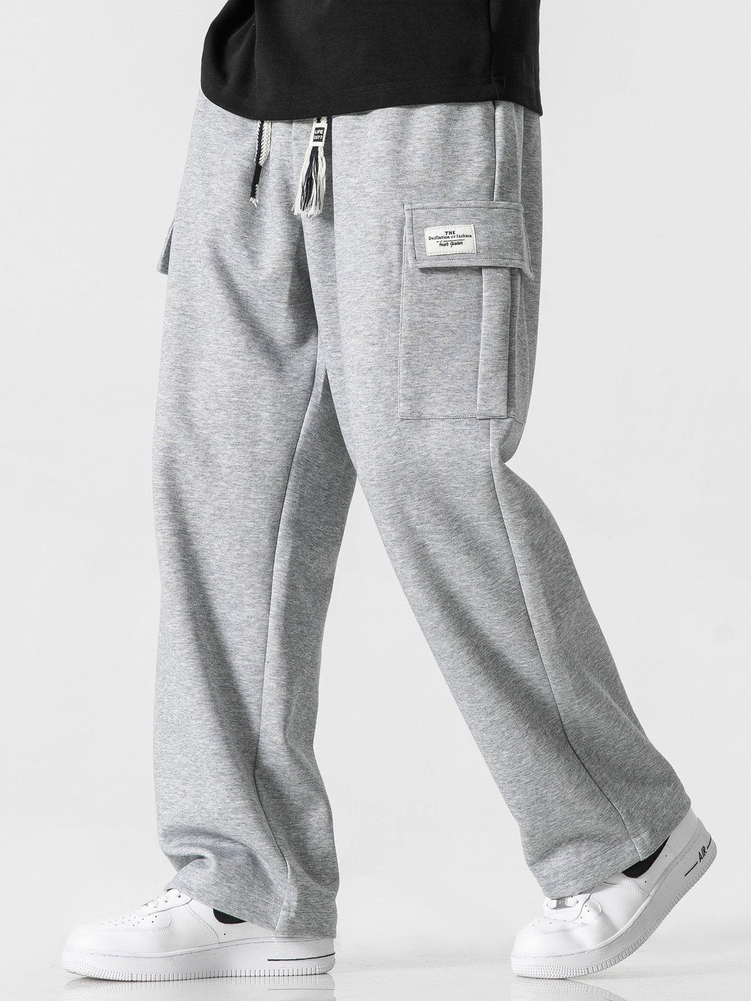 Arsenio | Pantalón cargo de punto de corte relajado