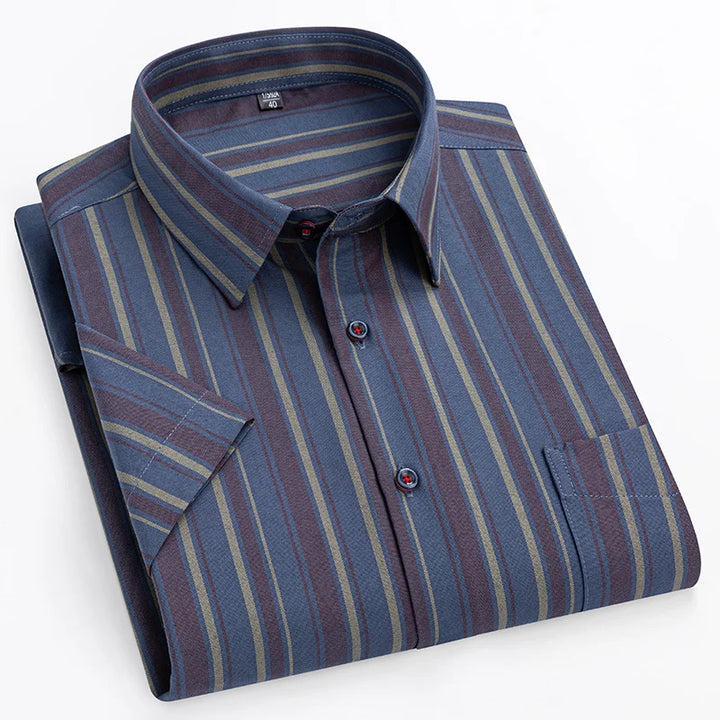 Arturo | Camisa de rayas de manga corta
