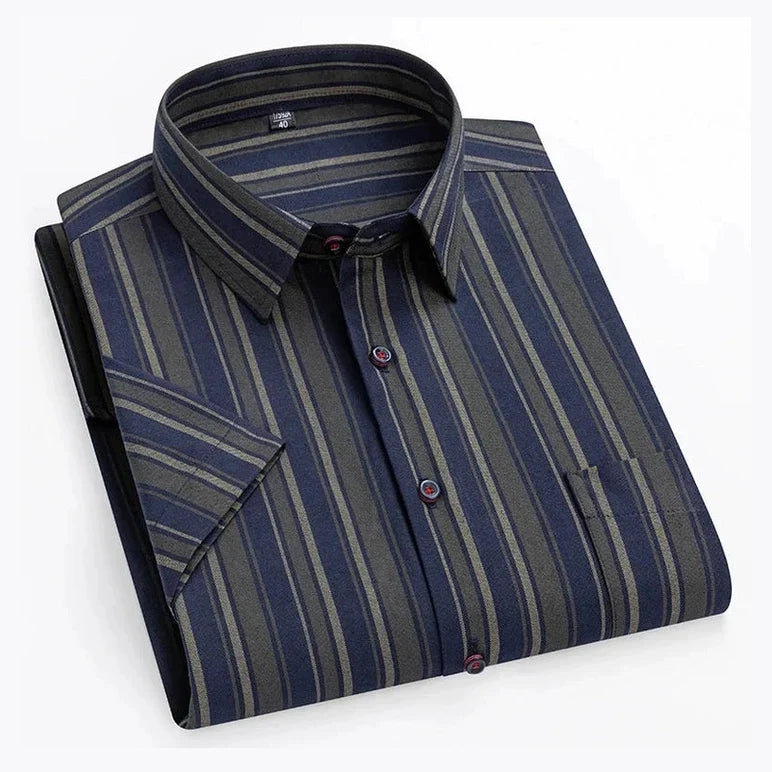 Arturo | Camisa de rayas de manga corta