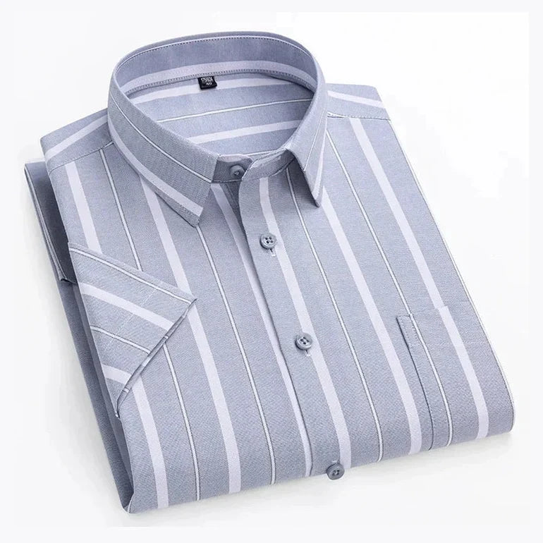 Arturo | Camisa de rayas de manga corta