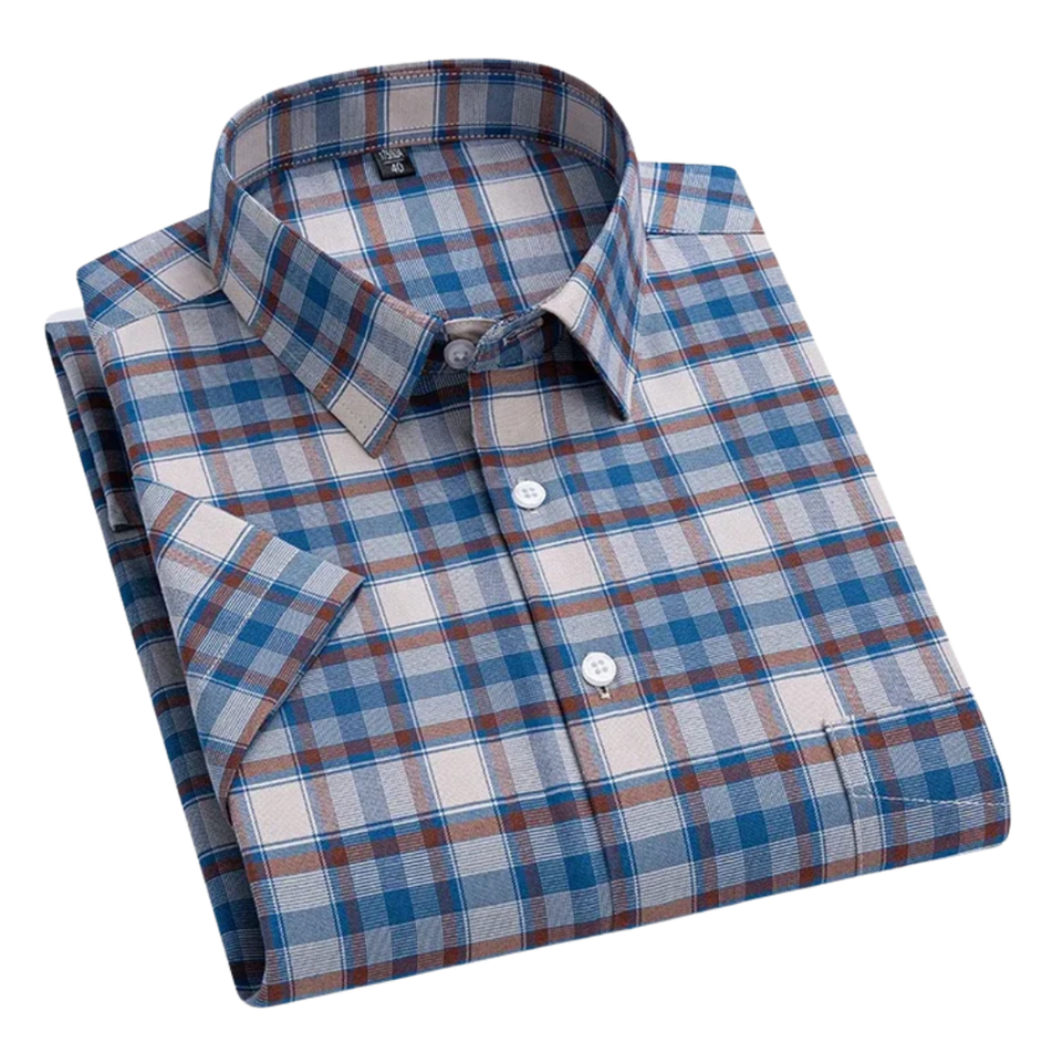 Arturo | Camisa de rayas de manga corta