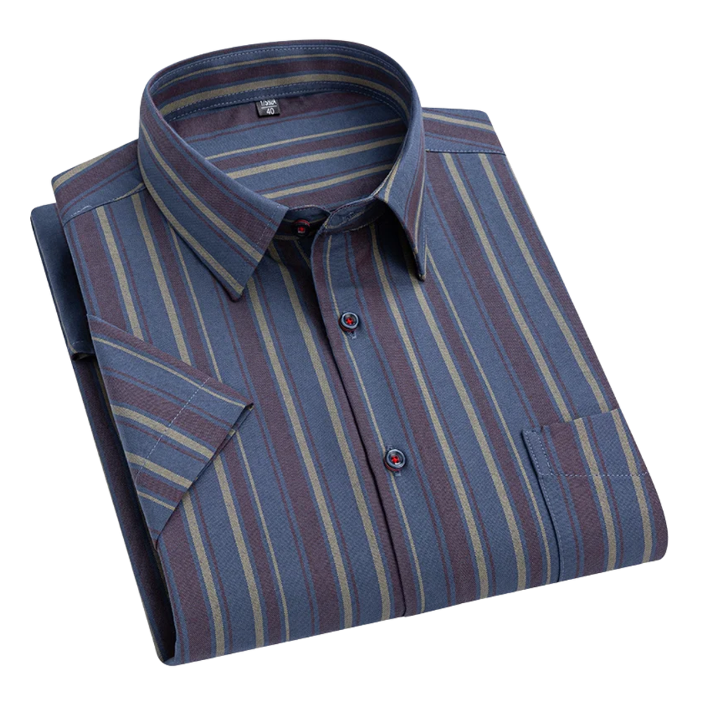 Arturo | Camisa de rayas de manga corta