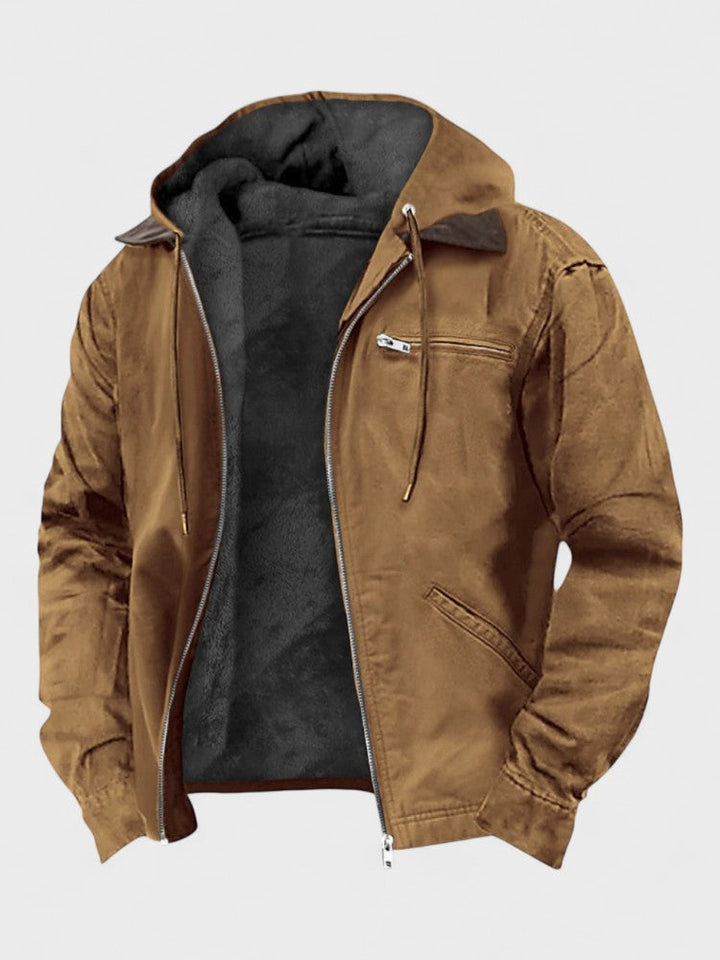 Arturo | Chaqueta con capucha y cremallera