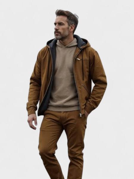 Arturo | Chaqueta con capucha y cremallera