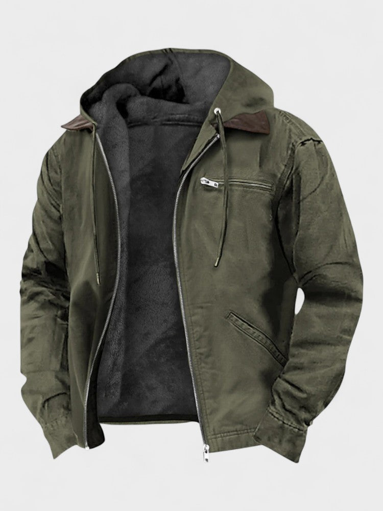 Arturo | Chaqueta con capucha y cremallera