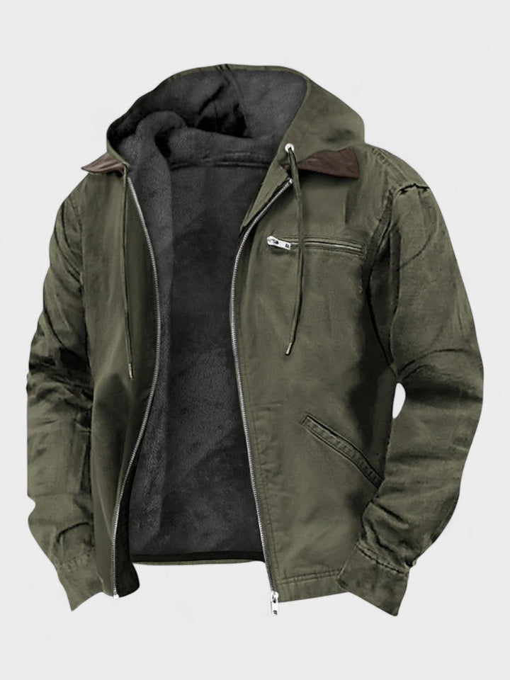 Arturo | Chaqueta con capucha y cremallera