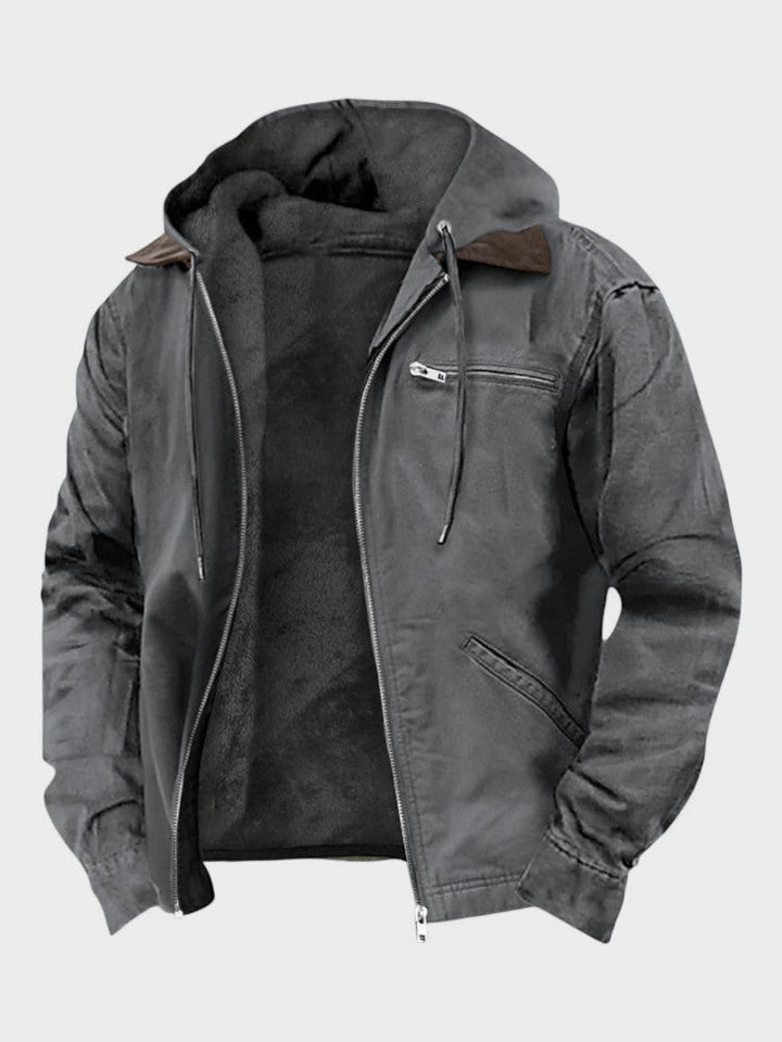 Arturo | Chaqueta con capucha y cremallera