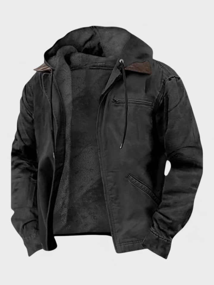 Arturo | Chaqueta con capucha y cremallera