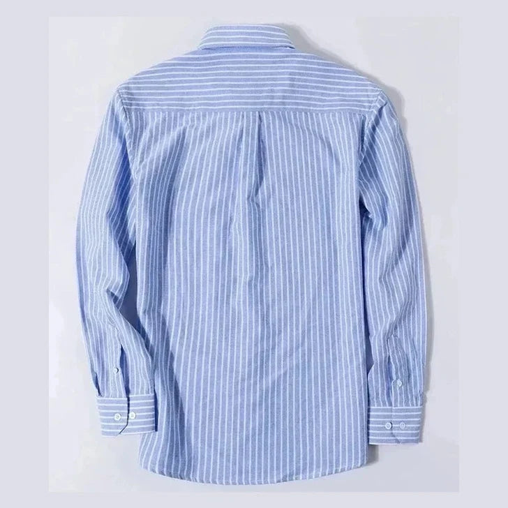 Asier | Camisa lavanda con cuello button-down