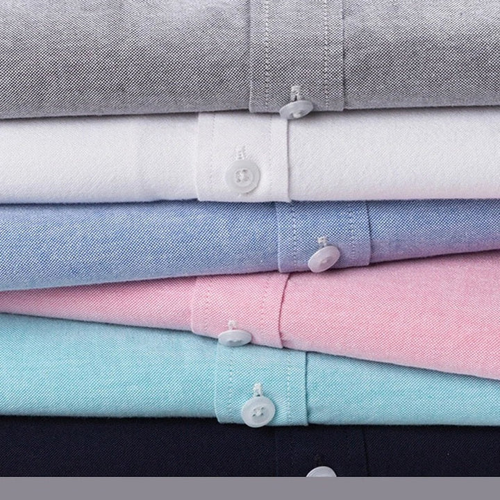 Asier | Camisa lavanda con cuello button-down
