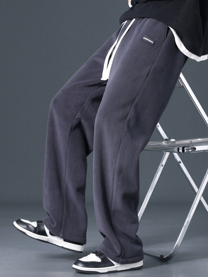 Atanasio | Pantalón de forro polar con pernera recta