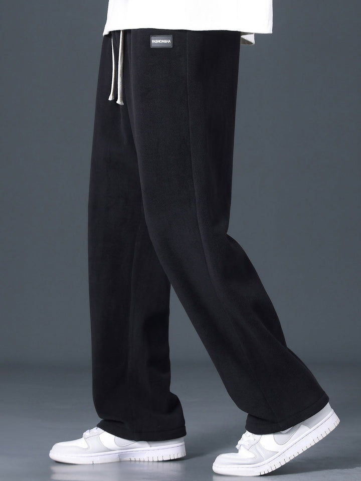 Atanasio | Pantalón de forro polar con pernera recta