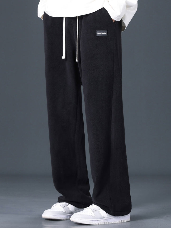 Atanasio | Pantalón de forro polar con pernera recta