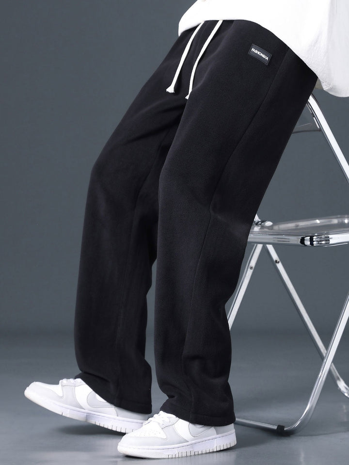 Atanasio | Pantalón de forro polar con pernera recta