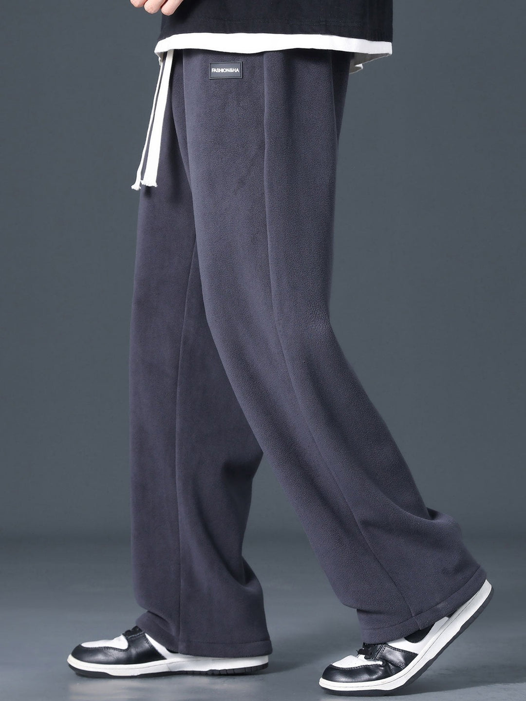 Atanasio | Pantalón de forro polar con pernera recta