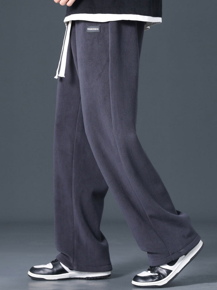 Atanasio | Pantalón de forro polar con pernera recta