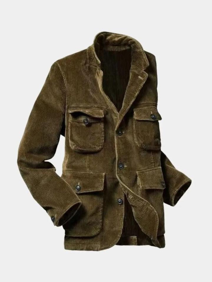 Baltasar | Chaqueta minimalista de cierre delantero