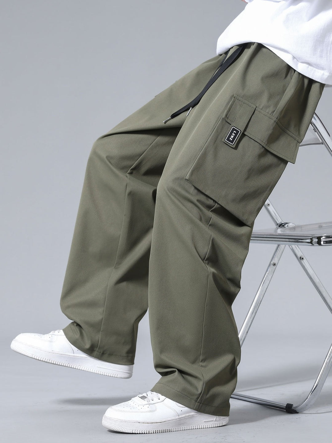 Bautista | Pantalón cargo con cordón ajustable
