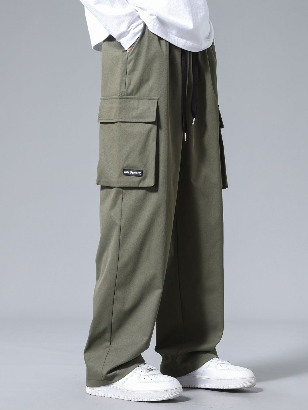 Bautista | Pantalón cargo con cordón ajustable
