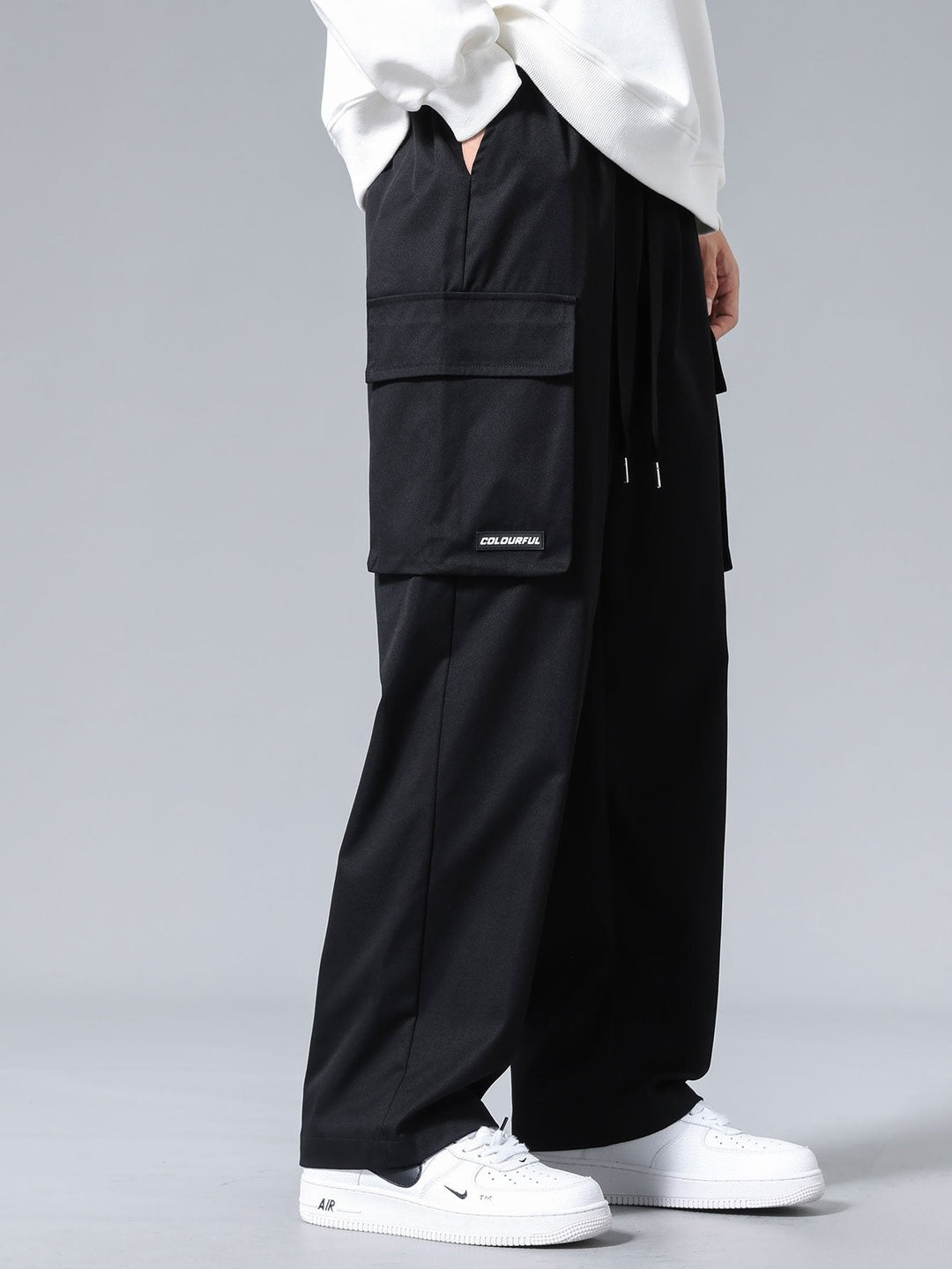 Bautista | Pantalón cargo con cordón ajustable