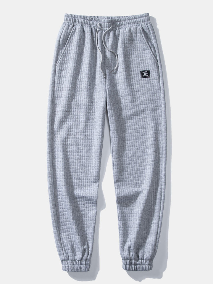 Benedicto | Pantalón jogger de punto gofre