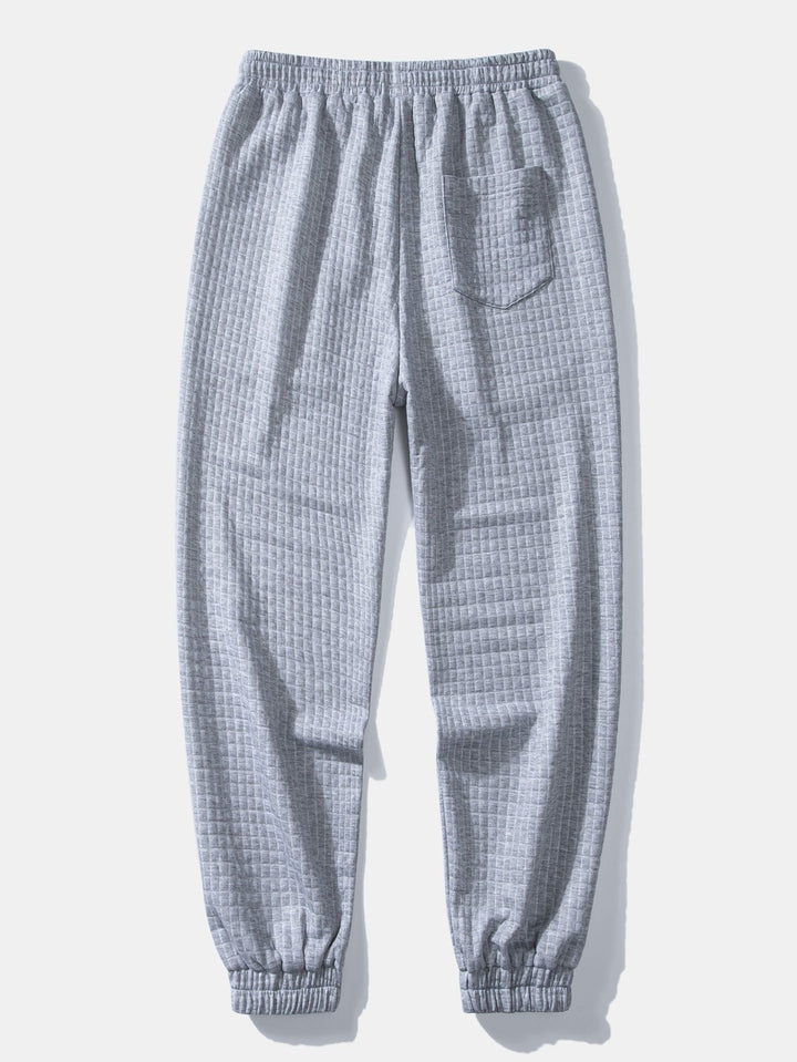 Benedicto | Pantalón jogger de punto gofre